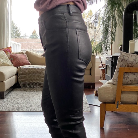 Dolce & Gabbana slim leather trouser goatskin 42 - Picture 4 of 11